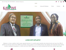 Tablet Screenshot of kawe-kenya.org